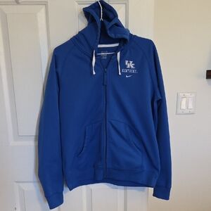 Nike Royal Blue Kentucky UK Zip-Up Hoodie